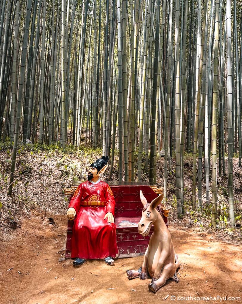 Juknokwon Bamboo Forest in Damyang 죽녹원 South Korea