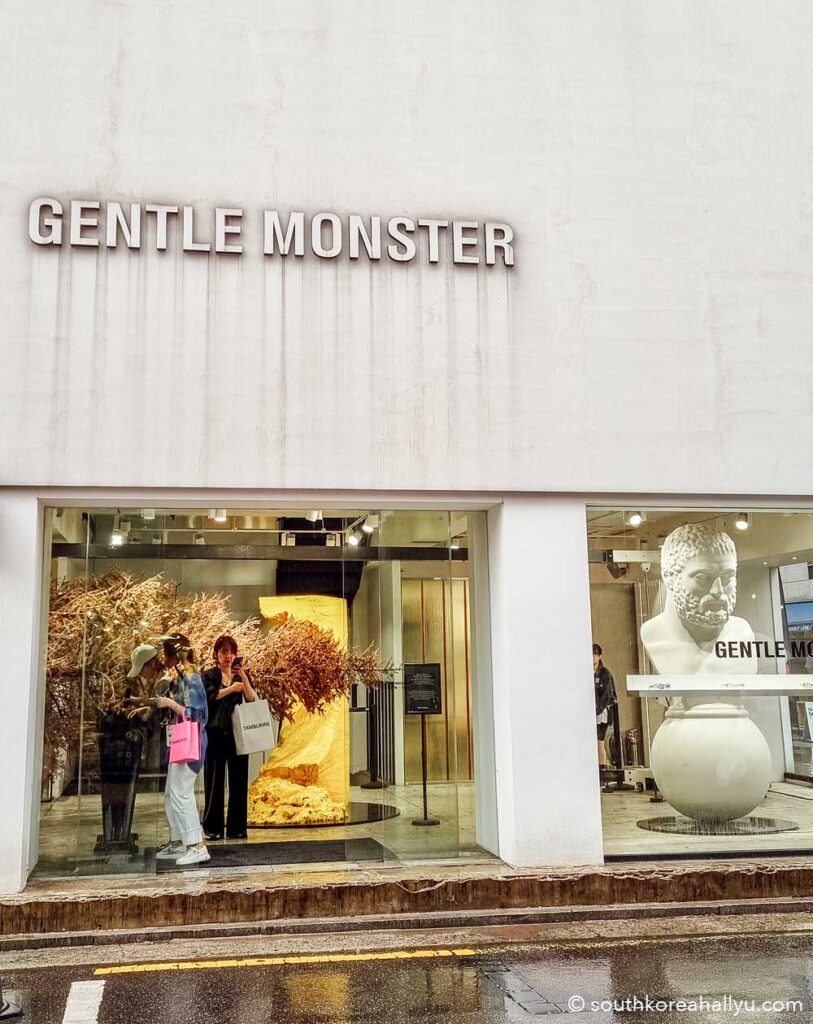 gentle monster in south korea