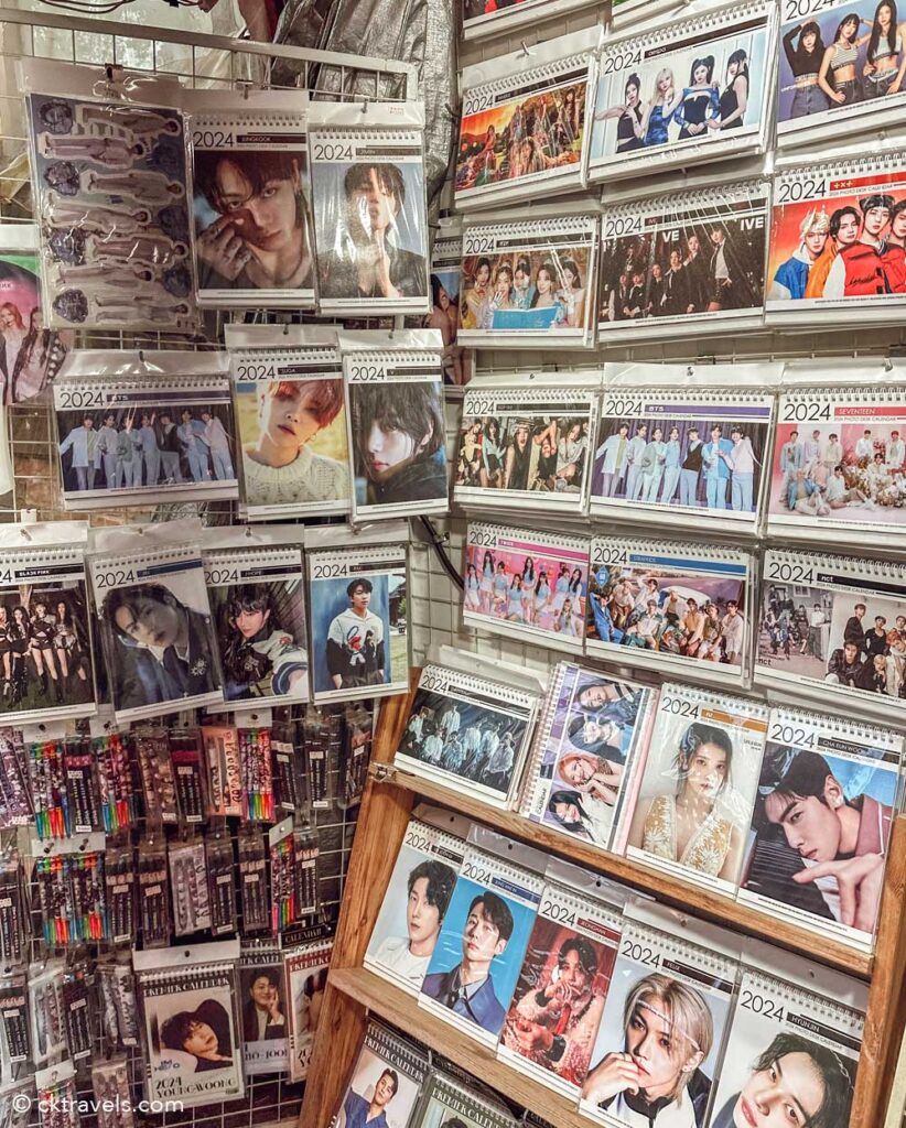 Myeongdong K-Pop stores - Seoul K-pop 1 day Itinerary