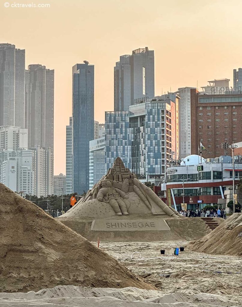 free things to do in Busan - Busan Haeundae Beach Sand Festival