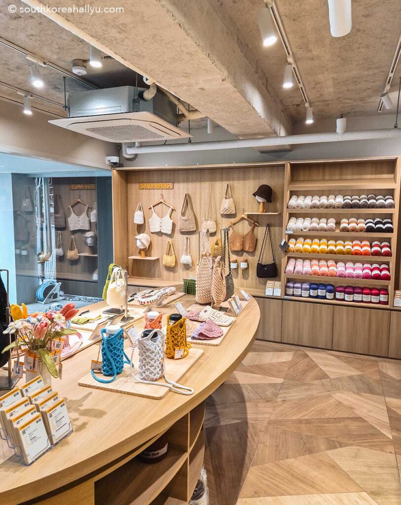 SEVY House sewing knitting shop seongsudong seoul
