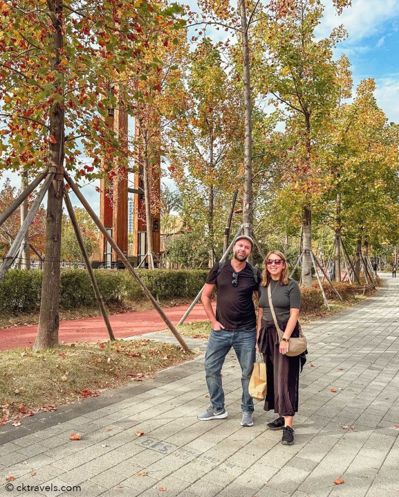 free things to do in Busan - BTS V Photo Spot in Citizen’s Park
