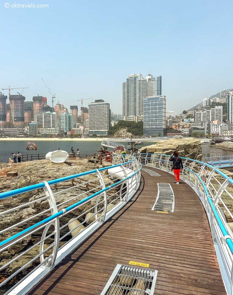 free things to do in Busan - Songdo Gureum Cloudwalk and Geobukseon Island