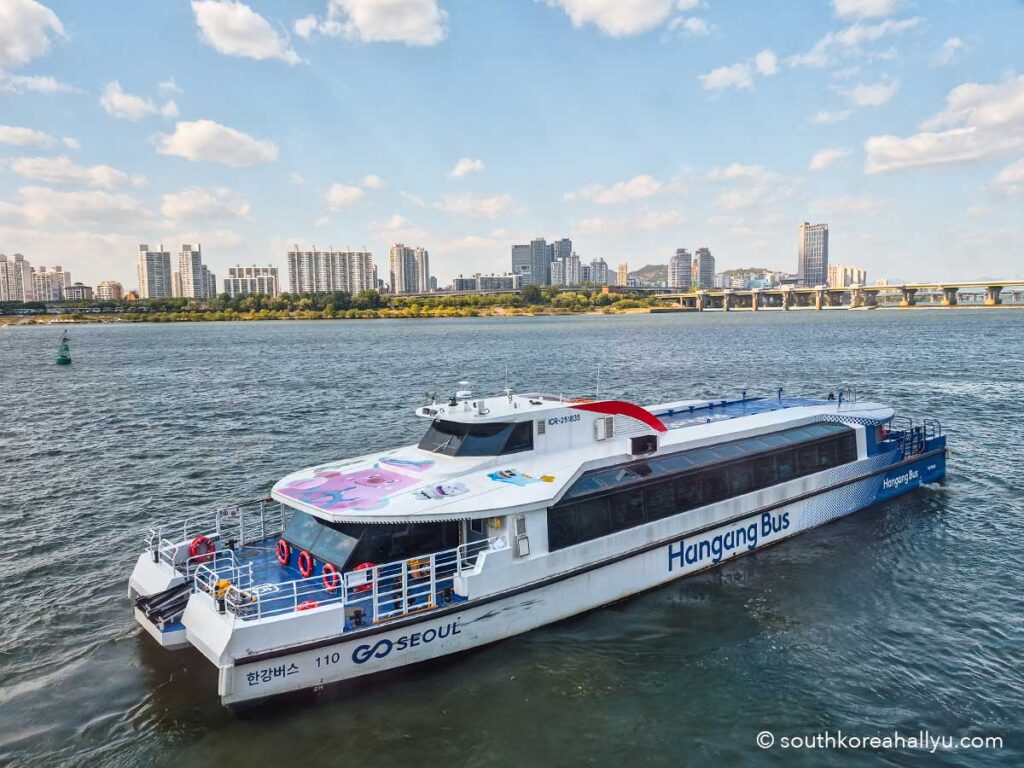 Seoul Hangang River Bus ferry guide
