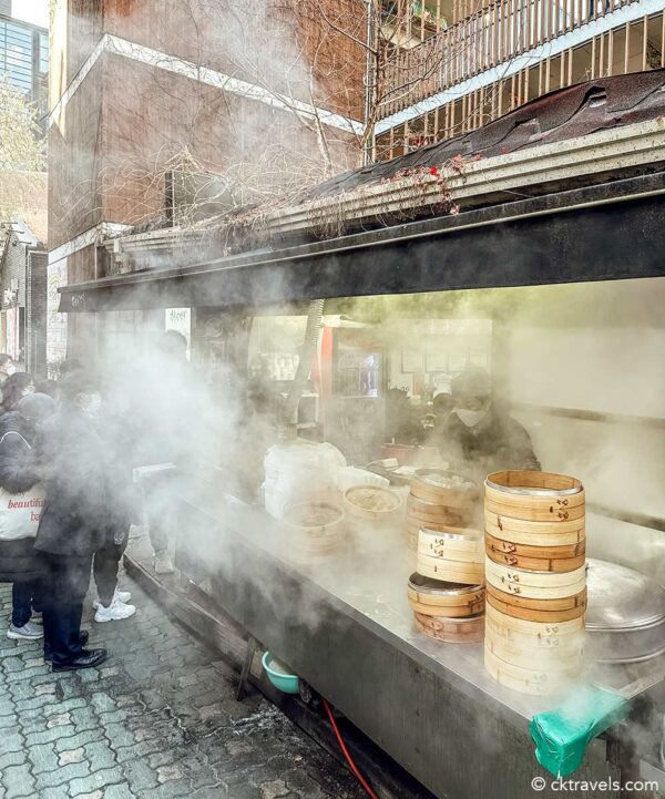 Bukchon Son Mandu chain restaurant South Korea